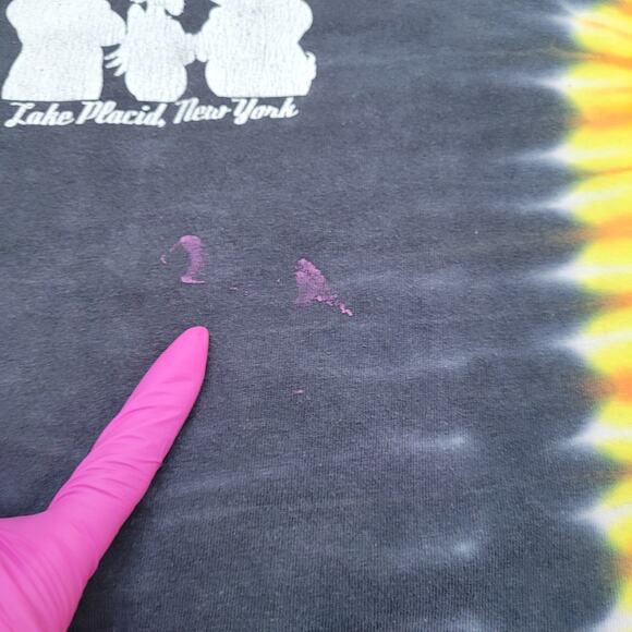 Vintage BBQ Festival Shirt Womens Medium 18x23 Lake-Placid - Picture 2 of 16